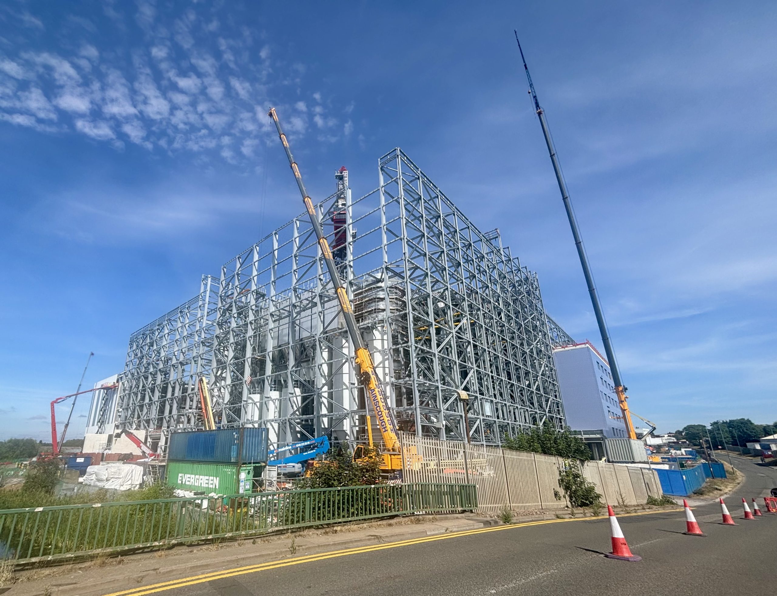 Construction Progress: Director Mark Terrell Visits Walsall EfW Site